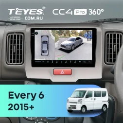 Штатная магнитола Teyes CC4 Pro 360 12/256 Suzuki Every 6 (2015-2026)