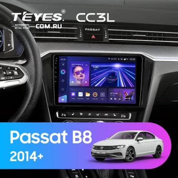 Штатная магнитола Teyes CC3L 4/32 Volkswagen Passat B8 2014+