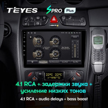 Штатная магнитола Teyes SPRO Plus 4/32 Mercedes-Benz CLK Class C209 A209 (2002-2005)