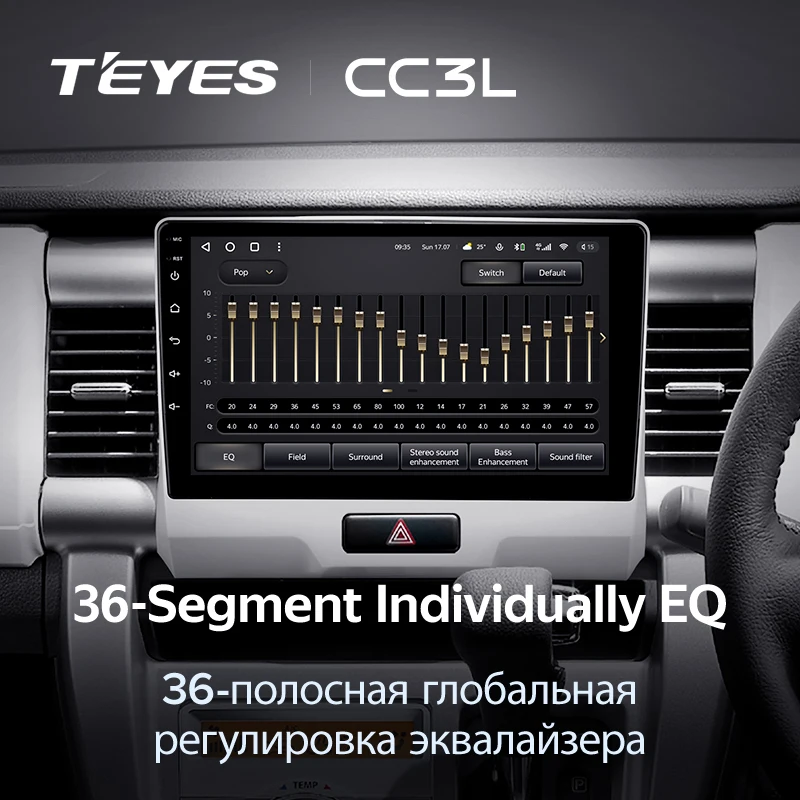 Штатная магнитола Teyes CC3L 4/32 Suzuki Hustler (2014-2019)