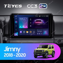 Штатная магнитола Teyes CC3 2K 4/32 Suzuki Jimny JB64 (2018-2020)