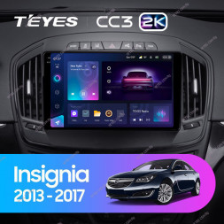 Штатная магнитола Teyes CC3 2K 6/128 Opel Insignia (2013-2017) Тип-А