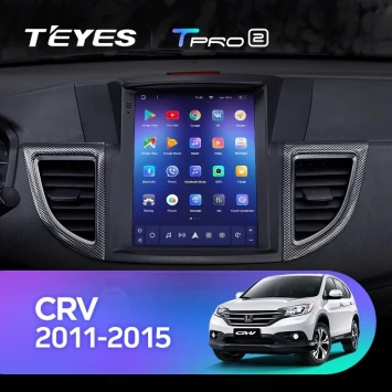 Штатная магнитола Tesla style Teyes TPRO 2 3/32 Honda CR-V 4 RM RE (2011-2015) Тип-B