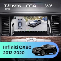 Штатная магнитола Teyes CC4 360 8/128 Infiniti QX80 (2013-2020)