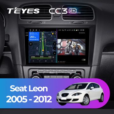 Штатная магнитола Teyes CC3 2K 6/128 Seat Leon (2005-2012)