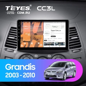 Штатная магнитола Teyes CC3L 4/32 Mitsubishi Grandis 1 (2003-2010) F1