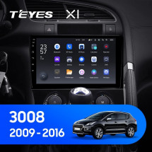 Штатная магнитола Teyes X1 4G 2/32 Peugeot 3008 1 (2009-2016) F1