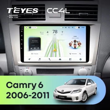 Штатная магнитола Teyes CC4L 4/64 Toyota Camry 6 XV 40 (2006-2011) F1