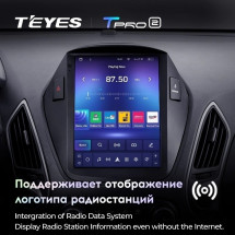 Штатная магнитола Tesla style Teyes TPRO 2 4/64 Hyundai IX35 (2009-2015) F1 Тип-C