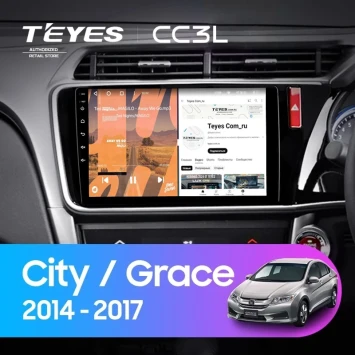 Штатная магнитола Teyes CC3L 4/64 Honda Grace (2014-2017) Тип-B Правый руль
