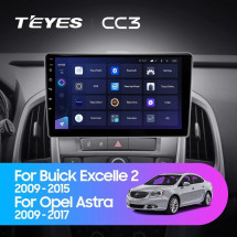 Штатная магнитола Teyes CC3 360 6/128 Opel Astra J (2009-2017)