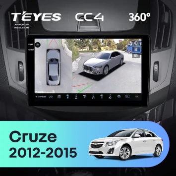 Штатная магнитола Teyes CC4 360 6/64 Chevrolet Cruze J300 J308 (2012-2015) F3