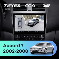 Штатная магнитола Teyes CC4 360 6/64 Honda Accord 7 (2002-2008) F2