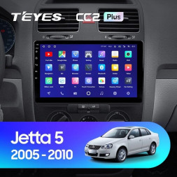 Штатная магнитола Teyes CC2 Plus 4/64 Volkswagen Jetta 5 (2005-2010) F1