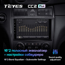 Штатная магнитола Teyes CC2 Plus 6/128 Mercedes Benz C-Class W203 CL203 C209 A209 (2004-2011)
