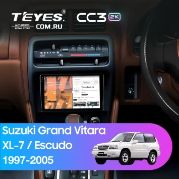 Штатная магнитола Teyes CC3 2K 6/128 Suzuki Grand Vitara XL-7 (1997-2005)