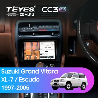 Штатная магнитола Teyes CC3 2K 6/128 Suzuki Grand Vitara XL-7 (1997-2005)