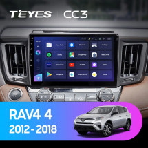 Штатная магнитола Teyes CC3 6/128 Toyota RAV4 (2012-2018)