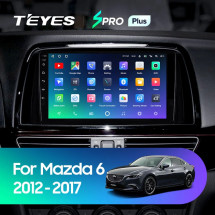Штатная магнитола Teyes SPRO Plus 4/32 Mazda 6 GL GJ (2012-2017) Тип-A