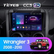 Штатная магнитола Teyes CC3 2K 360 6/128 Jeep Wrangler 3 JK (2008-2010) F1