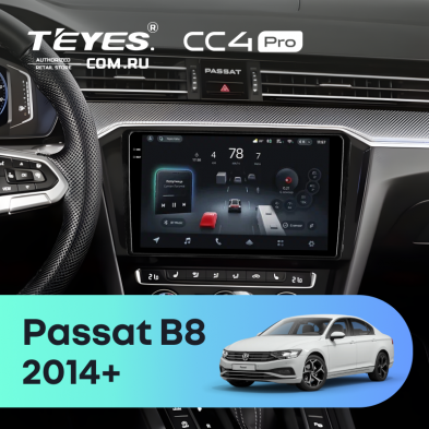 Штатная магнитола Teyes CC4 Pro 12/256 Volkswagen Passat B8 2014+