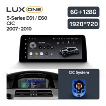 Штатная магнитола Teyes LUX ONE BMW 5-Series E60 / E61 (CIC) (2007-2010)