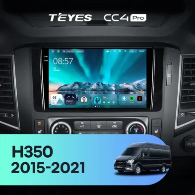 Штатная магнитола Teyes CC4 Pro 12/256 Hyundai H350 (2015-2021)