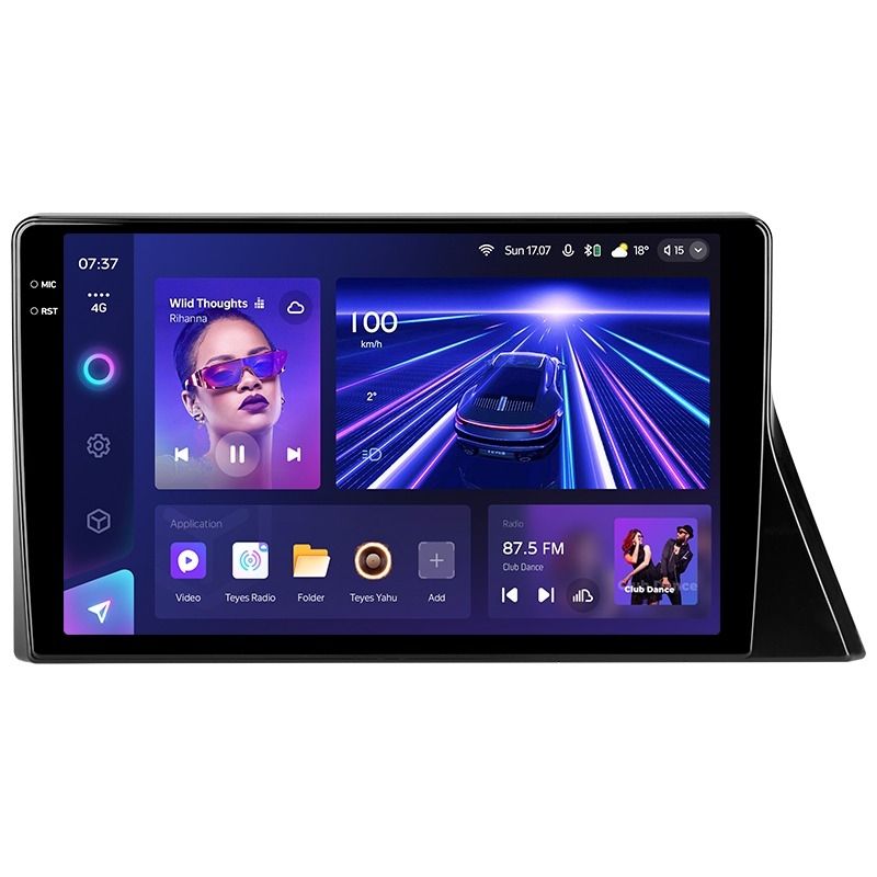 Переходная рамка Toyota Sienta 2 XP170 (2015-2022) Левый руль (10&quot;)