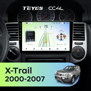 Штатная магнитола Teyes CC4L 6/64 с DTS Nissan X-Trail T30 (2000-2007) F1