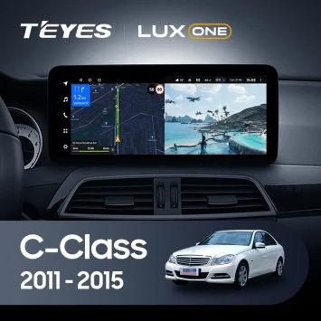 Штатная магнитола Teyes LUX ONE 6/128 Mercedes-Benz C-Class W204 C204 S204 (NTG 4.0) (2011-2015) Universal