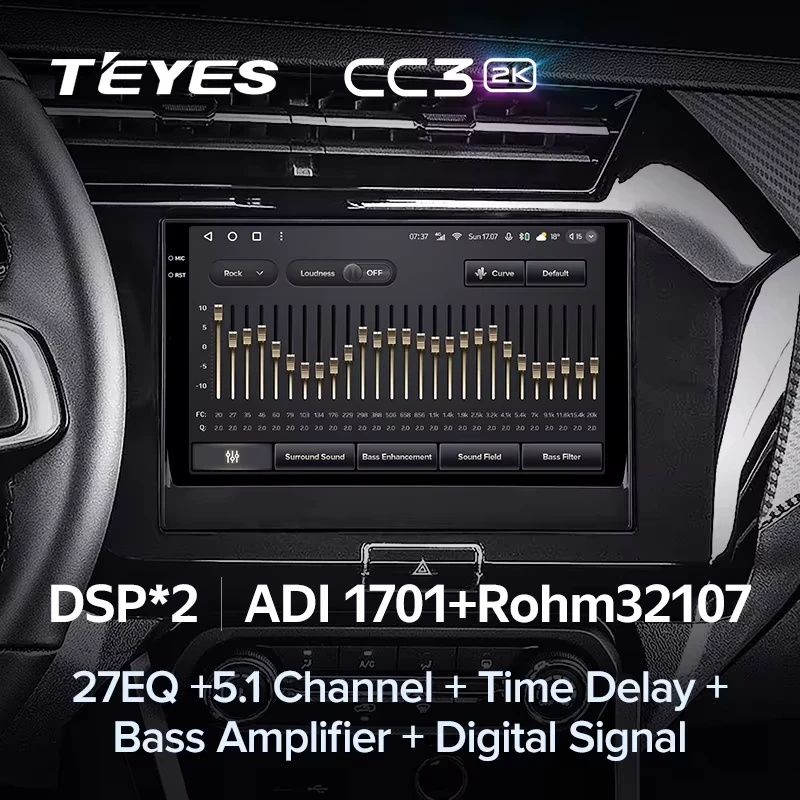 Штатная магнитола Teyes CC3 2K 4/64 Chery Tiggo 3x 1 (2021-2023)