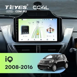 Штатная магнитола Teyes CC4L 6/64 с DTS Toyota iQ (2008-2016)