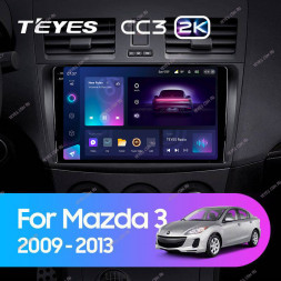 Штатная магнитола Teyes CC3 2K 4/32 Mazda 3 2 (2009-2013)