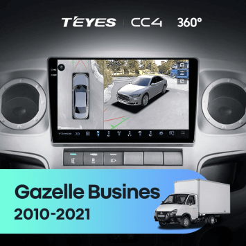 Штатная магнитола Teyes CC4 360 6/64 GAZ Gazelle Busines (2010-2021) F2