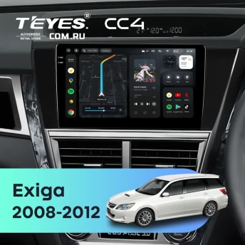 Штатная магнитола Teyes CC4 8/128 Subaru Exiga (2008-2012)