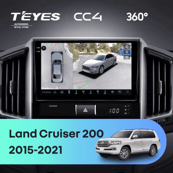 Штатная магнитола Teyes CC4 360 6/64 Toyota Land Cruiser 200 (2015-2021)