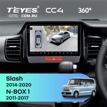 Штатная магнитола Teyes CC4 360 6/64 Honda Slash (2014-2020)