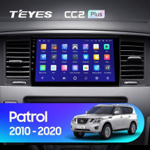Штатная магнитола Teyes CC2L Plus 1/16 Nissan Patrol Y62 (2010-2020) 9&quot; дюймов