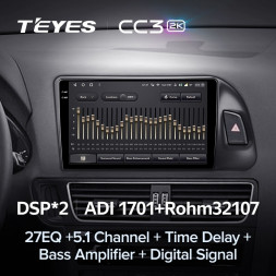 Штатная магнитола Teyes CC3 2K 4/64 Audi Q5 8R (2008-2017) Тип-В