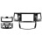 Переходная рамка Toyota Fortuner 1 AN50 AN60 (2005-2007) F2 (9")