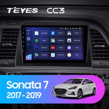 Штатная магнитола Teyes CC3 4/64 Hyundai Sonata 7 LF (2017-2019)