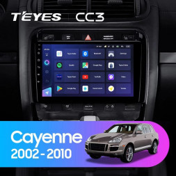 Штатная магнитола Teyes CC3 6/128 Porsche Cayenne I 1 9PA (2002-2010)