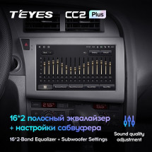 Штатная магнитола Teyes CC2 Plus 6/128 Audi A6 C6 (2004-2011)