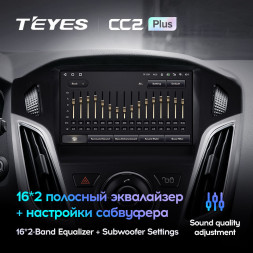 Штатная магнитола Teyes CC2 Plus 4/32 Ford Focus 3 (2011-2019)