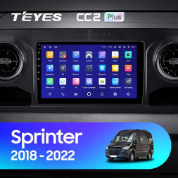 Штатная магнитола Teyes CC2 Plus 4/64 Mercedes-Benz Sprinter (2018-2022)