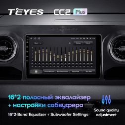 Штатная магнитола Teyes CC2 Plus 4/64 Mercedes-Benz Sprinter (2018-2022)