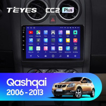 Штатная магнитола Teyes CC2L Plus 1/16 Nissan Qashqai 1 J10 (2006-2013) F1