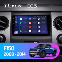 Штатная магнитола Teyes CC3 6/128 Ford F150 P415 Raptor (2008-2014) F1