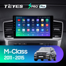 Штатная магнитола Teyes SPRO Plus 4/64 Mercedes-Benz ML-Class W166 (2011-2015)