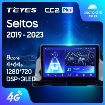 Штатная магнитола Teyes CC2 Plus 4/32 KIA Seltos 2019+